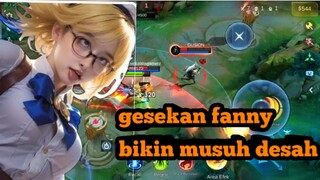gesekan fanny penuh makna