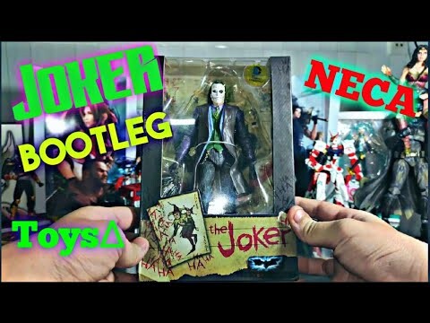 [Unboxing / Review]  Mô Hình NECA JOKER The Dark Knight [Bootleg, Fake, KO, Knock Off]