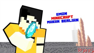 Permainan Animasi Emon Makan Berlian,  Anomali Emon, Dan Lainnya! Minecraft #22