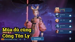 Vương Giả Vinh Diệu - Thảm sát team địch cùng A Ly (公孙里) - Xạ thủ siêu cơ động!