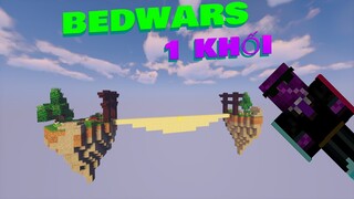 Tôi và bạn mình chơi thử Bedwars 1 Block (chắc vậy)