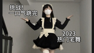 宅舞人也有自己的年终总结~  挑战一口气跳完2023热门宅舞