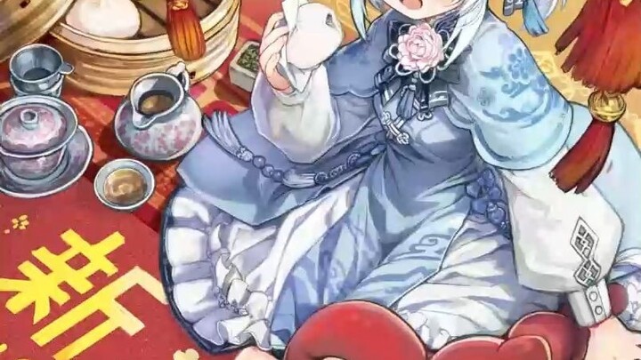 Produksi ilustrasi｜Selamat Tahun Baru Imlek! !