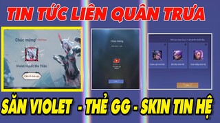 Liên Quân | săn Violet Huyết Ma thần, thẻ Giảm Giá, Skin tinh hệ