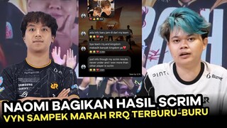 NAOMI BAGIKAN HASIL SCRIM BARENG PLAYER, VYN MARAH RRQ TERBURU-BURU : PERCAYA PROSES