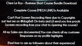 Clare Le Roy  course - Business Short Course Bundle Download