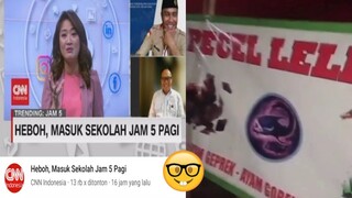 Efek Masuk Sekolah Jam 5 Pagi...