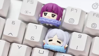 葬送的芙莉莲个性键帽LOBO外设制作