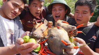 ĐẦU DÊ NÚI NẤU ỚT | Nhịp Sống Tây Bắc