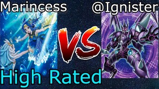 Marincess Vs @Ignister High Rated DB Yu-Gi-Oh! 2022
