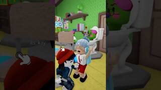 Aku Dan Adiku Bolos Sekolah Dari Guru Bocil Di Game Roblox