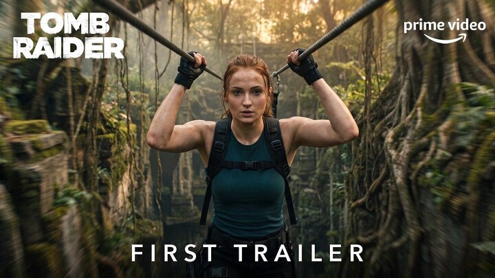 Tomb Raider - First Trailer (2027) Live Action - Sophie Turner, Sigourney Weaver