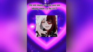 Mê em muốn xĩu mà em ko nhận ra hả(*´ー｀*)anime shototodoroki husbandos2d