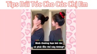 Tips búi tóc xinh như diễn viên #doisong #tipslamdep