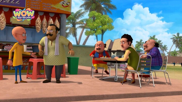 Motu Patlu chaye samosa chelenz