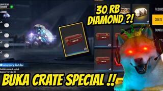 BUKA CRATE ISI 30.000 DIAMOND GR4TIS DARI GARENA !! SEMOGA HOKI !!! FREE FIRE BATTLEGROUND INDONESIA