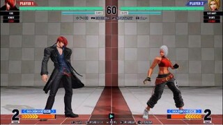 KOF15　拳聖　ブルーマリー　仕上がった２８HITコンボ