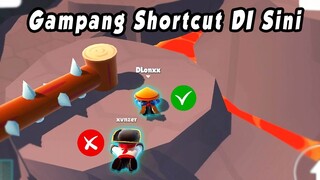 Si bajak laun mau adu shortcut