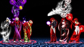 KOF MUGEN: Ash Crimson Team VS Iori Yagami Team!!!