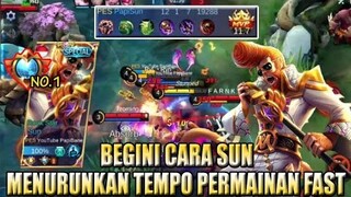 DIAJAK MAIN CEPAT BEGINI CARA SUN MENURUNKAN TEMPO PERMAINAN BY SUPREME 1 SUN