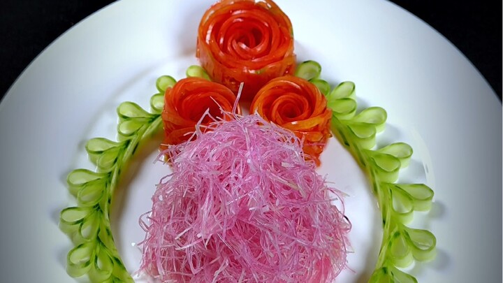 Shredded Radish Looks Like a Luxury Dish