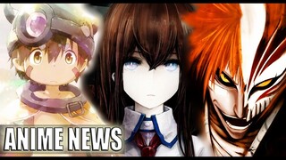 WAT? NEW BLEACH? MAS STEINS;GATE? MADE IN ABYSS 2 ?? / ANIME NEWS