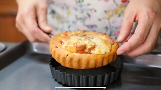 พิซซ่ามินิ mini pizza bread