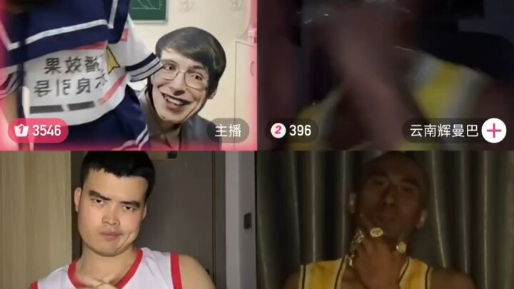 Footage of a chaotic battle royale featuring four legendary warriors!