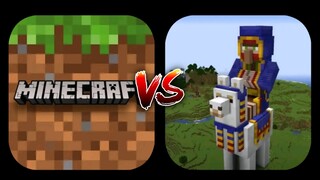 Minecraft PE VS Craft Castle Dragon Pixelart