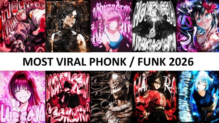 Top 10 Most Viral Phonk/Funk 2026 🎵