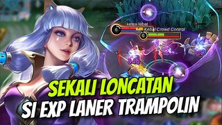 TRAMPOLIN KEMATIAN EXP LANER CANTIK