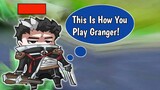 This Is How You Should Play Granger In RANK GAME | AkoBida Satisfying Granger Gameplay - MLBB