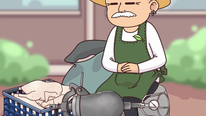 I woke up too suddenly—bam! All the chickens are gone.