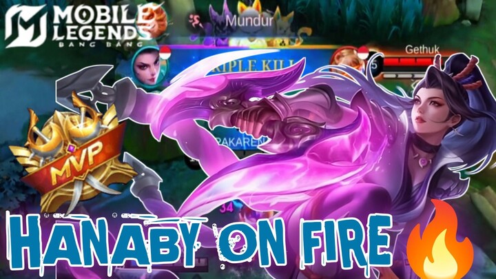 HANABY ON FIRE🔥 Bikin Musuh Ketar Ketir🤯🤯