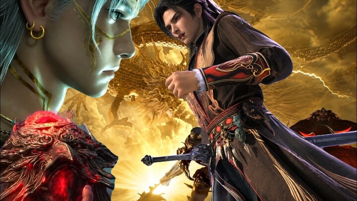Tales of Herding Gods Episode 101 - Qin Mu Membunuh 2 Dukun Agung Pengawal Banggong Cuo