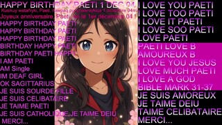 HAPPY BIRTHDAY PAETI