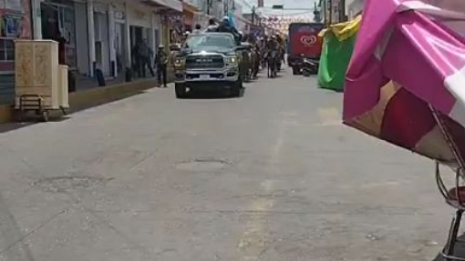 Primer Contingente de Caballerangos Arriba a #Chalchicomula a Visitar a Padre Jesus 2026