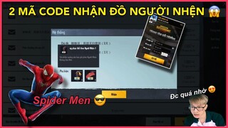 SHARE 2 MÃ CODE NHẬN ĐỒ NGƯỜI NHỆN CỰC NGẦU DỄ DÀNG MÀ AI CŨNG NHẬN ĐƯỢC || PUBG MOBILE