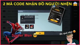 SHARE 2 MÃ CODE NHẬN ĐỒ NGƯỜI NHỆN CỰC NGẦU DỄ DÀNG MÀ AI CŨNG NHẬN ĐƯỢC || PUBG MOBILE