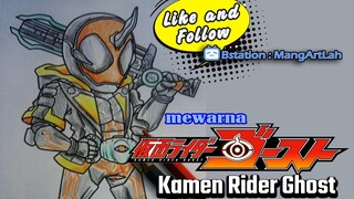 Mewarna Kamen Rider Ghost