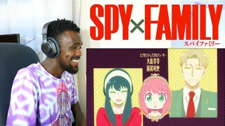 Spy x Family Opening REACTION VIDEO!!!