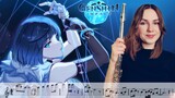 Yelan Theme - Genshin Impact | Flute Cover [SHEET MUSIC]