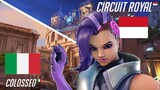 OW2 Sombra Gameplay on Colosseo & Circuit Royal