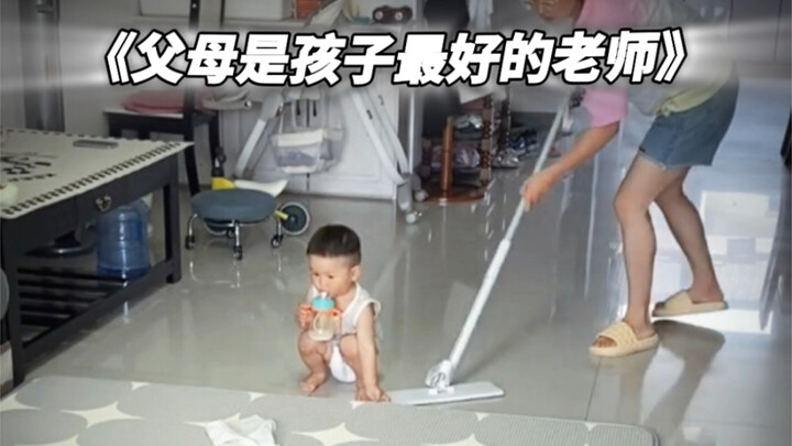 【الوالدان هما أفضل معلّمين للطفل】