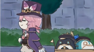 Dolly: I can go make a fortune, hehe! (Looks at her with envy) Fufu: What are these? I want one too.