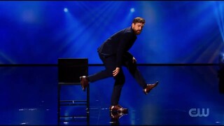 The outrageous magic trick "Three Legs" was so unrecognizable that I watched it three times and stil