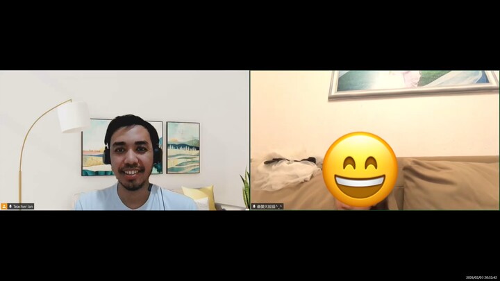 What an onlie ESL tytoring looks like :)