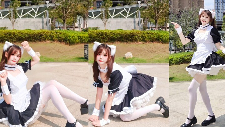 [Vertical screen] The real cat maid who doesn't pull legs feeds her master love poison, will you dri