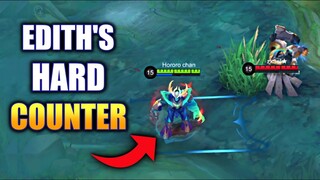 EDITH'S HARD COUNTER IS BELERICK | MOBILE LEGENDS