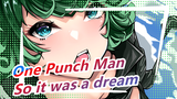 One Punch Man|So it was a dream